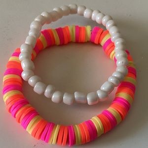 Preppy summer bracelet 2pc